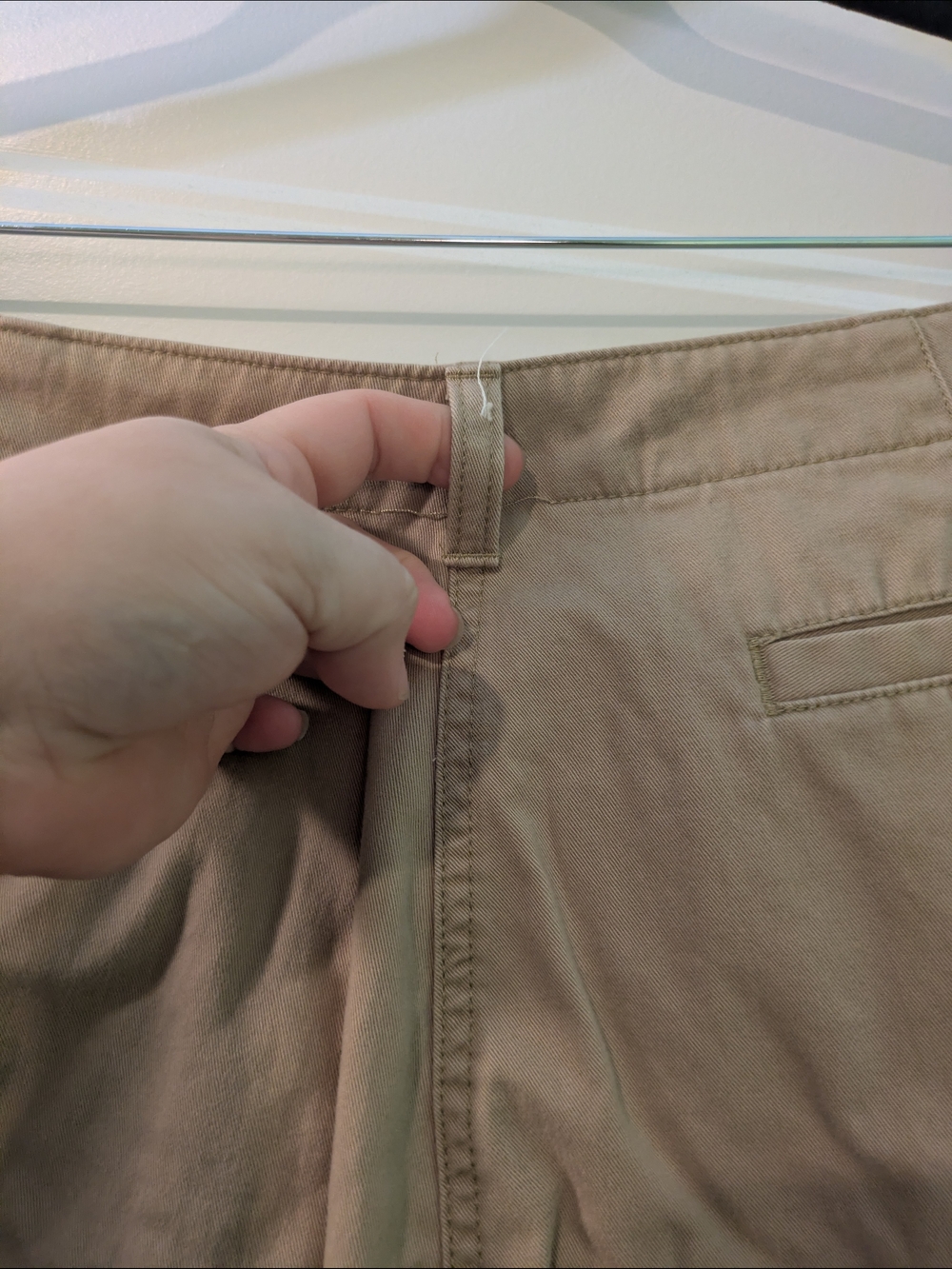 🔴 3/$15 Women's Khaki Cotton Shorts - Picture 7 of 11